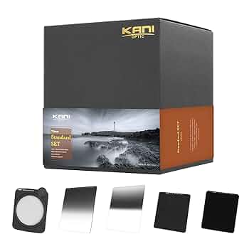 KANI 75mm幅 角型フィルター ハーフNDフィルター Amazon | KANI チャレンジセット 75mm 角型フィルター ハーフND